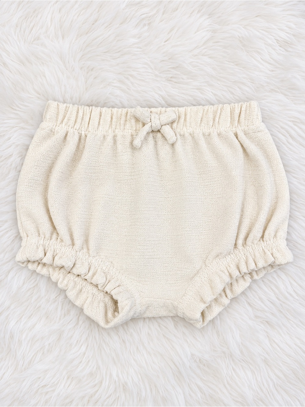 Cream Baby Shorts